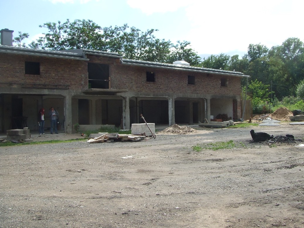 Die Baustelle, Juli 2011